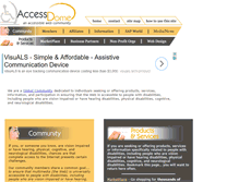 Tablet Screenshot of accessdome.com
